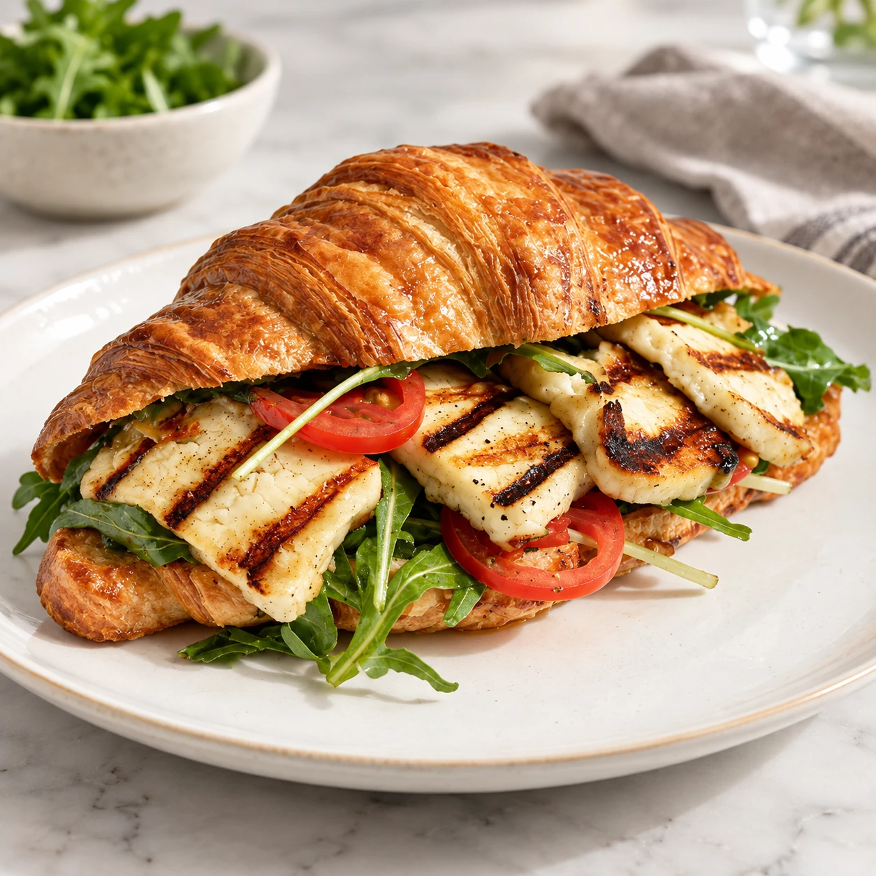 Chicken Croissant · Styled